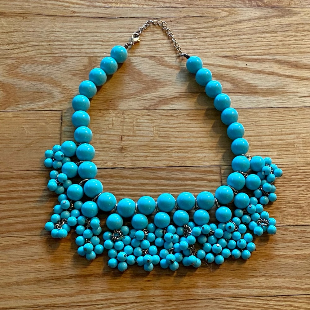 Chunky Teal Necklace